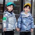 Leichte Daunenjacke für Kinder mittellanger Winter